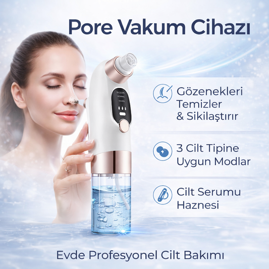 Yüz Vakum Temizleyici ( 0.8 W Ultra Güçlü Çekim Gücü )