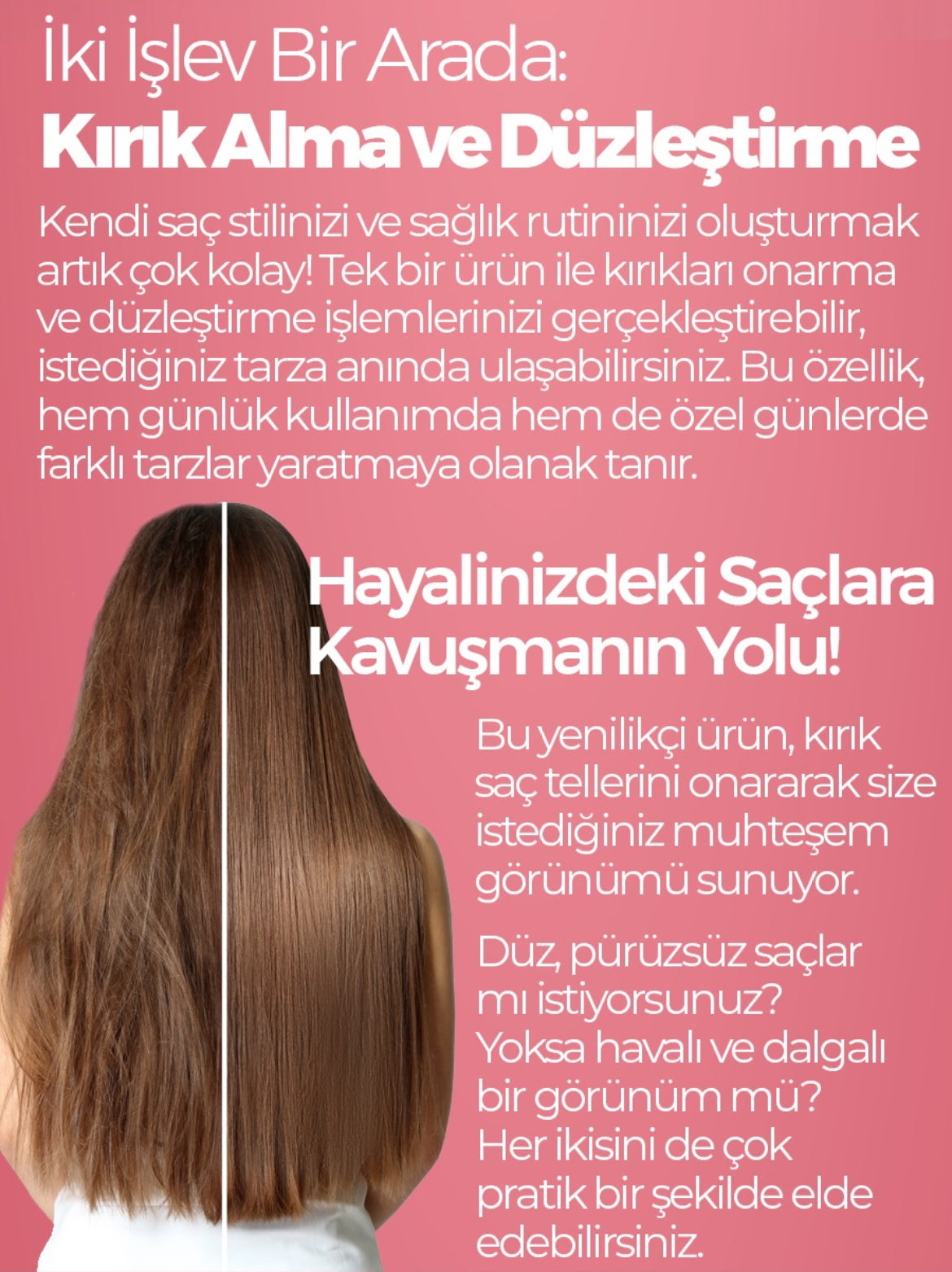 ✂️  Saç Kırık Alma Makinesi