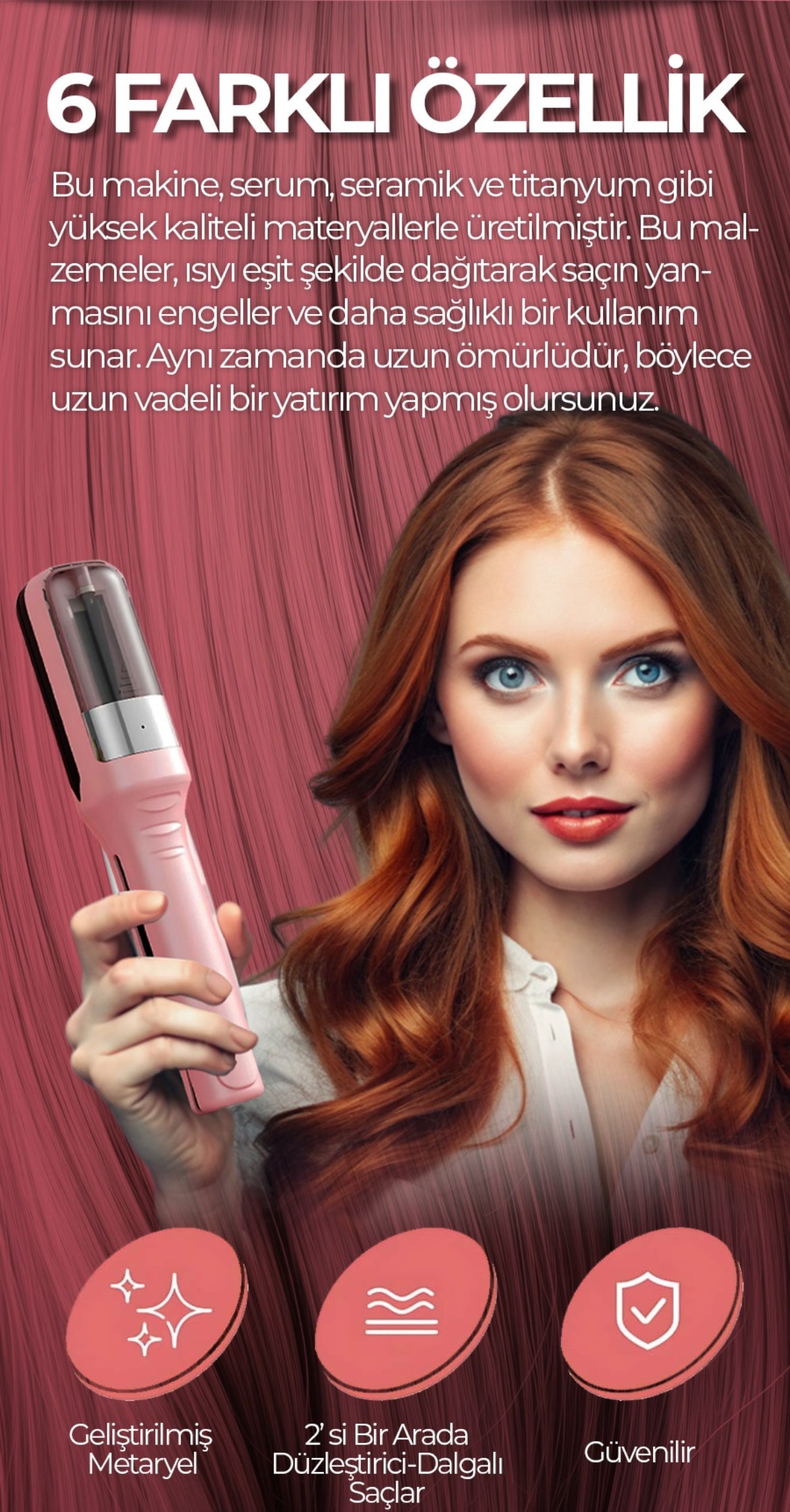 ✂️  Saç Kırık Alma Makinesi