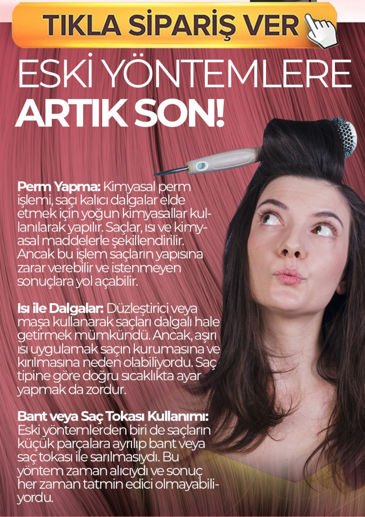 ✂️  Saç Kırık Alma Makinesi