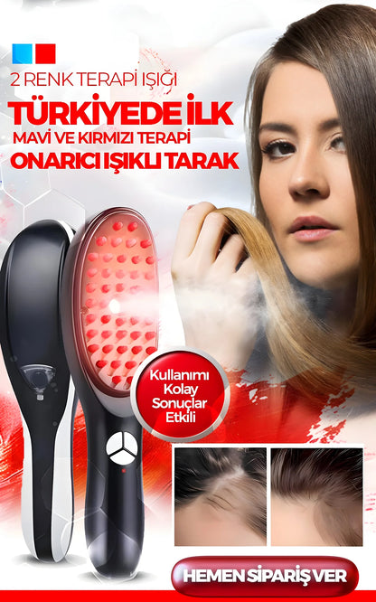 🔬✨ LED Işıklı Profesyonel Saç Bakım Kök Güçlendirme Cihazı