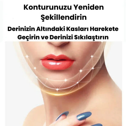 EMS Yüz Germe Cihazı (3 Başlıklı )